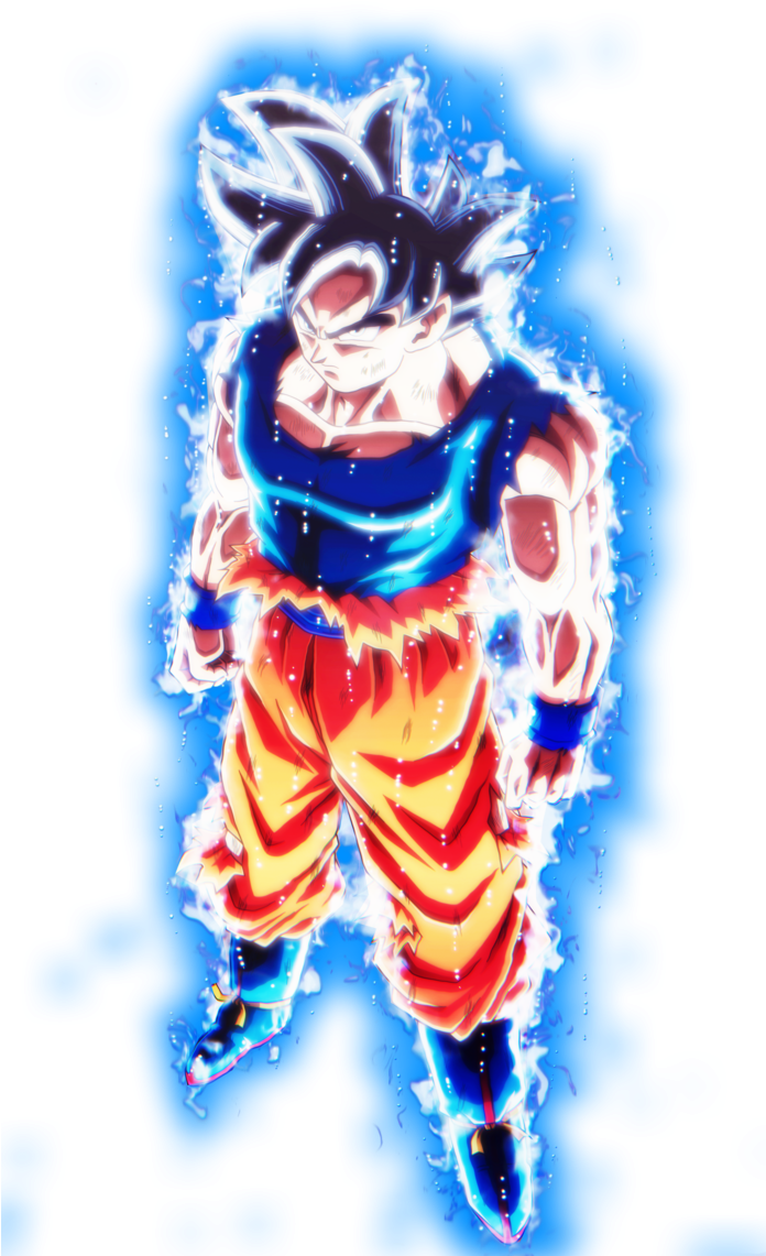 Ui Goku By Blackflim - Gohan Super Saiyajin Blue (695x1149), Png Download