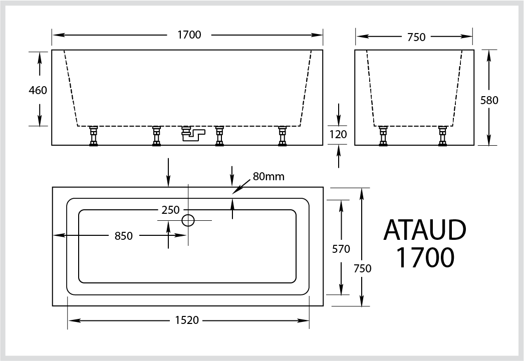 Broadway Bathroomware (1046x721), Png Download