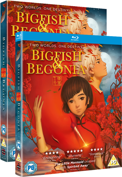 Big Fish & Begonia - Big Fish & Begonia (530x795), Png Download