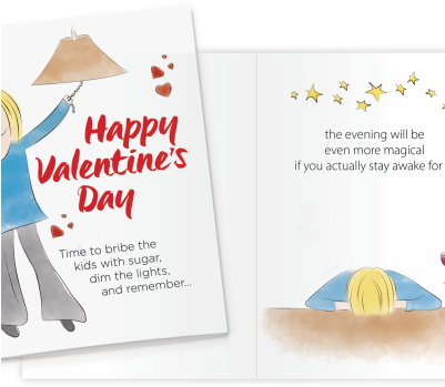 Valentine's Day Greeting Card - Sexually Transmitted Infection (400x400), Png Download