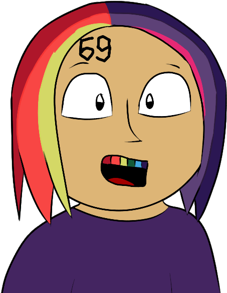 Picture Royalty Free Library 6ix9ine Drawing - 6ix9ine Animation Fan Art (700x700), Png Download