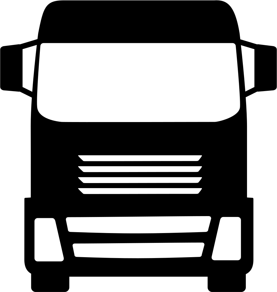 Truck Vector Png Download - Truck Head Vector Png (932x981), Png Download