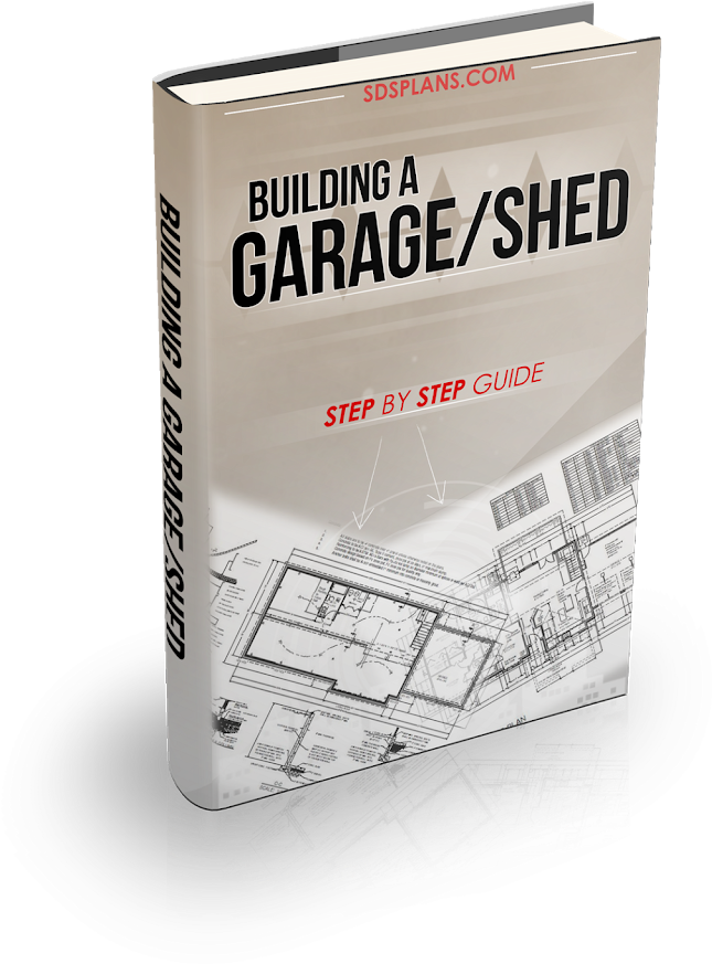 Garage Shed Ebook Cover - Black And White (794x1024), Png Download
