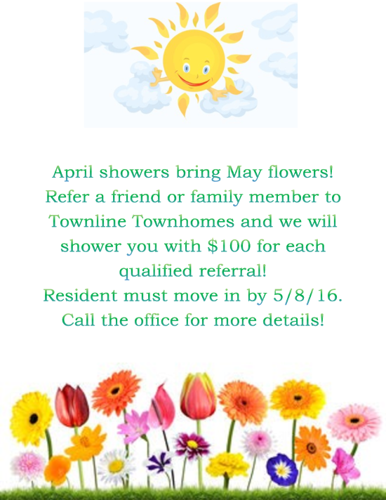 April Showers Bring May Flowers - Flower (550x712), Png Download