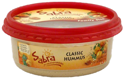 Sabra Classic Hummus - Sabra Hummus Nutrition (500x500), Png Download