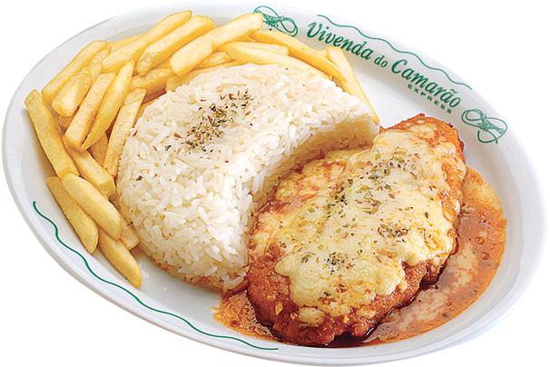 Filete De Pescado A La Parmesana - Pescado A La Parmesana (612x416), Png Download