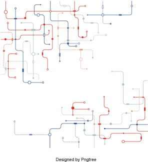 Línea Geométrica De La Linea De Puntosgeometría Lineas - Vector Graphics (360x360), Png Download