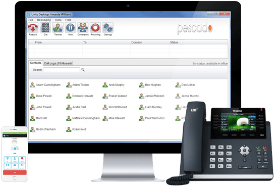 Pescado Ola Installed - Yealink Yea-sip-t46s Ultra-elegant Gigabit Ip Phone (600x442), Png Download
