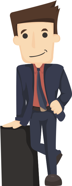Moderate Investor - Investor Cartoon Png (1000x738), Png Download