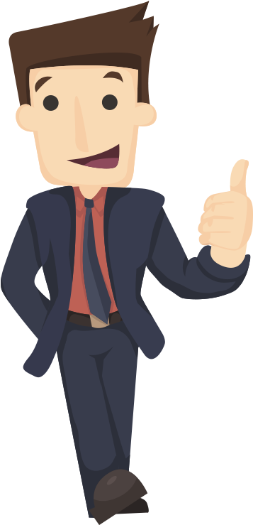 Aggressive Investor - Flat Design Character Businessman (1000x738), Png Download