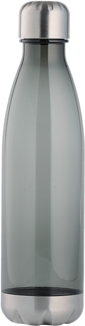 1 Litre Tritan Water Bottle With Stainless Steel Bottom - Steel Water Bottle Png (700x700), Png Download