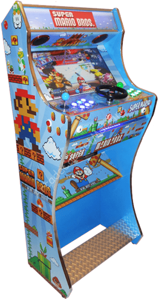 Mini Bartop Weecade All In One Con Piedistallo - Arcade Cabinet (600x600), Png Download