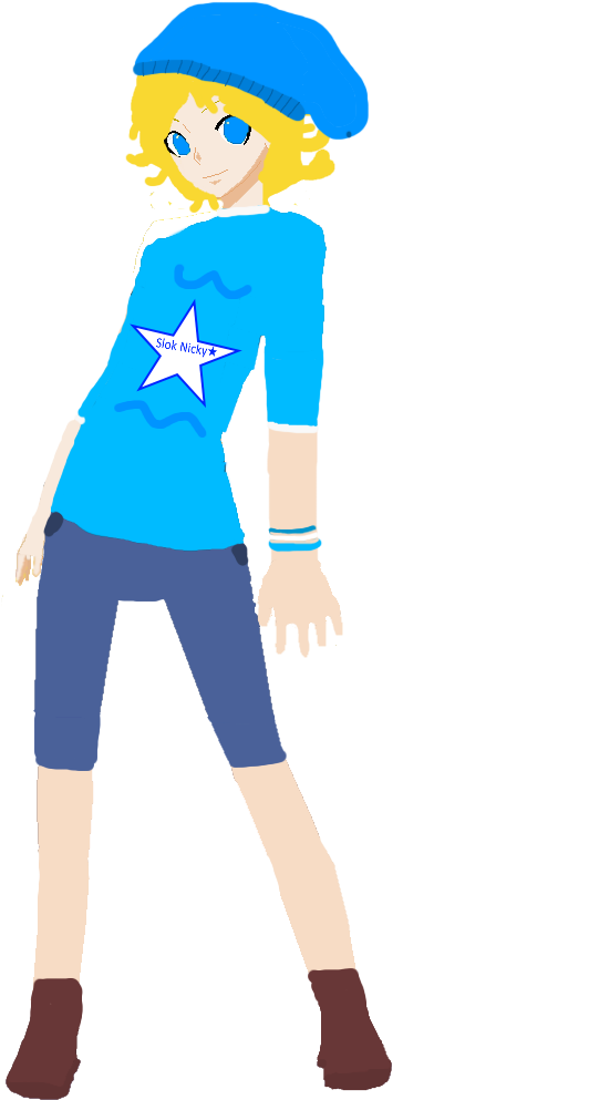 Slok Nicky So Confident - Portable Network Graphics (666x1024), Png Download