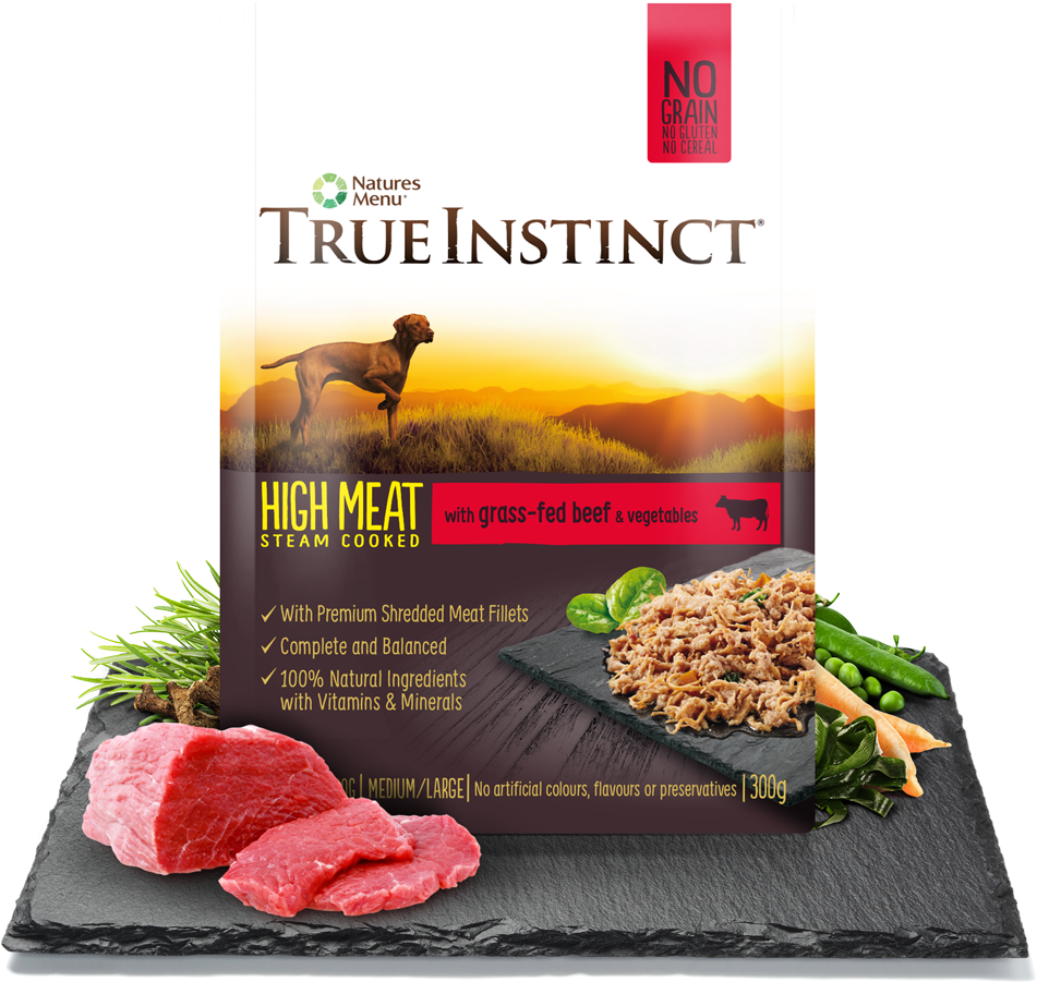 High Meat Chicken Fillet With Grass-fed Beef For Adult - True Instinct Original Medium - Maxi Con Cordero 2.00 (1000x1000), Png Download