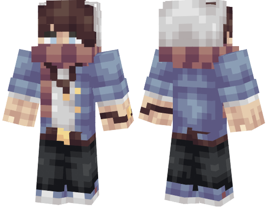 I Got The Suggestion For A Hipster Skin A While Ago - Hipster Guy Minecraft Skin (544x424), Png Download