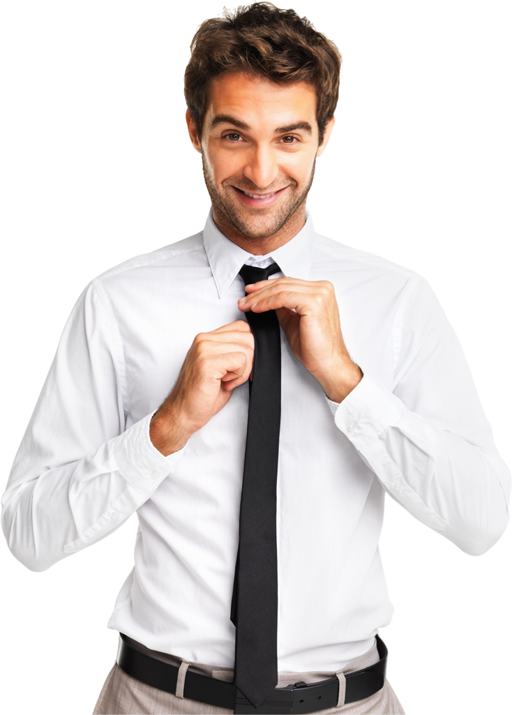 Sliden2-man - Cover For Facebook Training (734x1025), Png Download