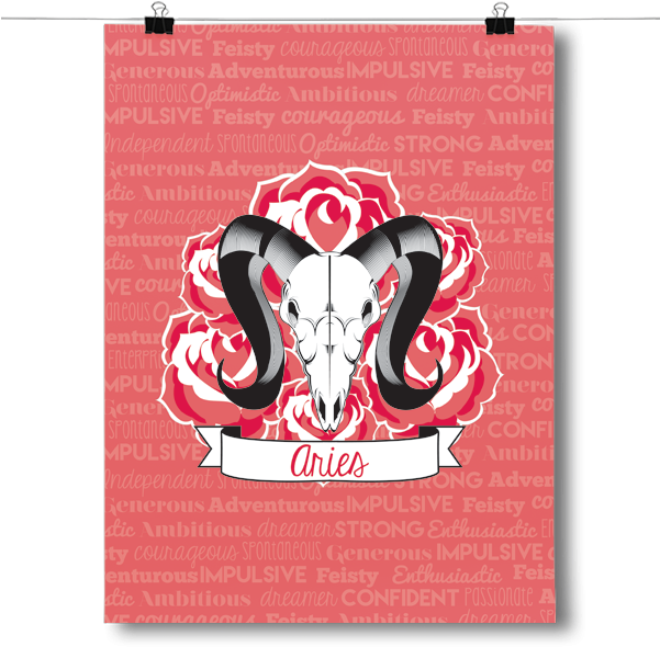 Zodiac Sign - Zodiac Sign - Aries Case - Ipad Mini (600x600), Png Download