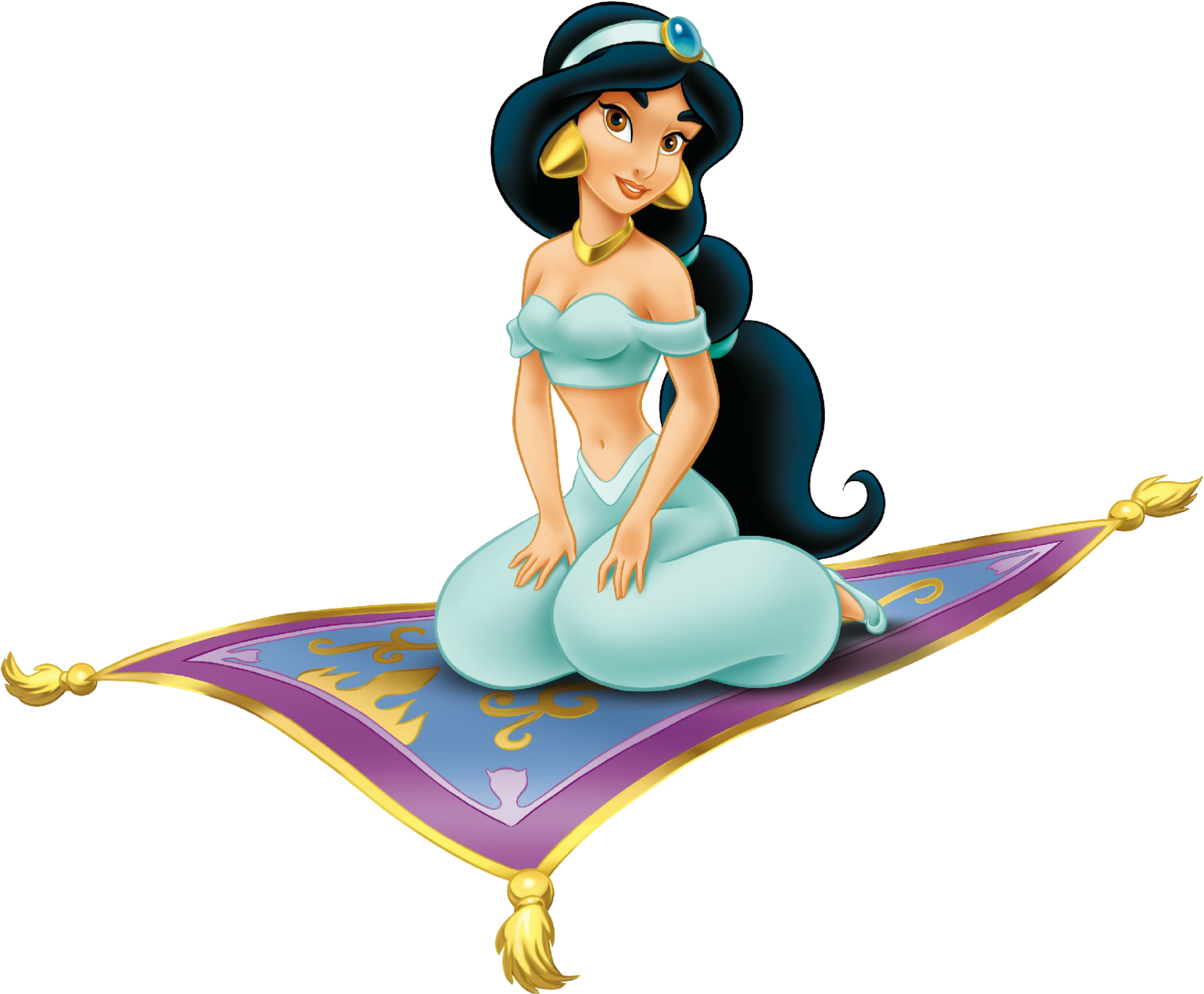 Jazmín - 8 - Jasmine On Flying Carpet (1888x1564), Png Download