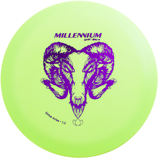 Sirius Aries - Millennium Disc Golf (600x600), Png Download