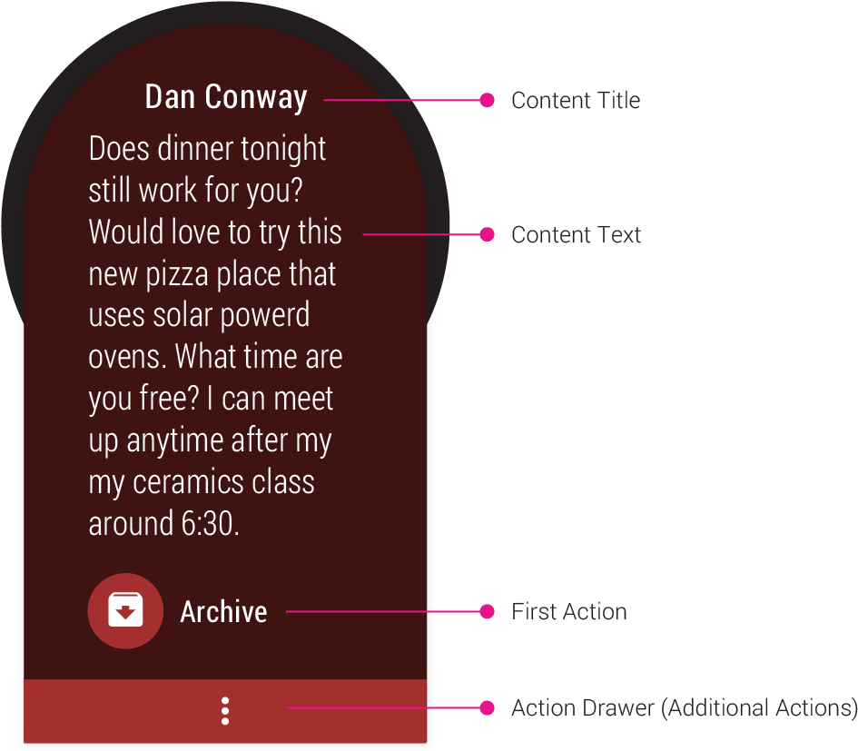 You Choose The Level Of Detail That Your App's Notifications - Android Wear Notifications (1002x883), Png Download