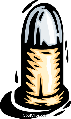 Bullet Royalty Free Vector Clip Art Illustration - Illustration (287x480), Png Download