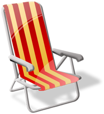 Beach Chair - Beach Icon (400x400), Png Download