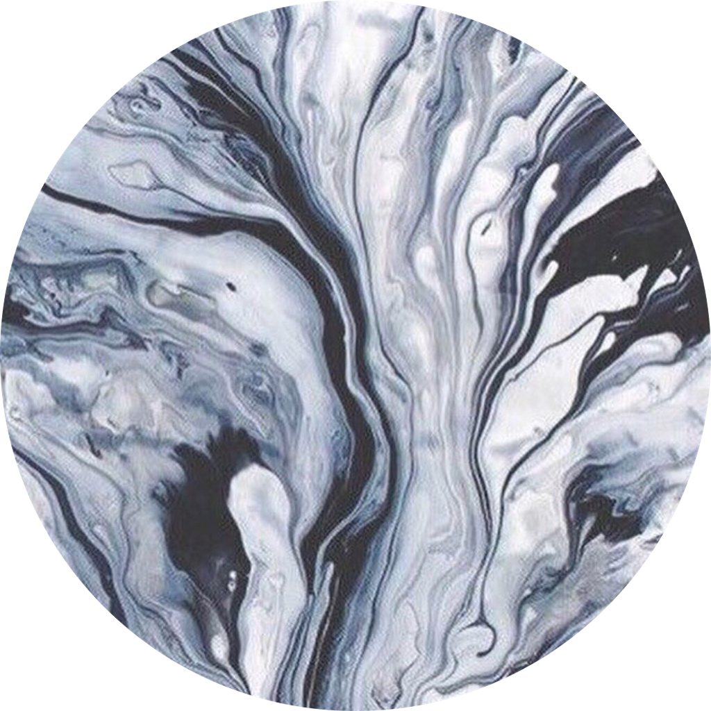 Marble Circle Background Circlebackground Blackandwhite - Notebook Journal : B&w: Pocket Notebook Journal (1024x1024), Png Download