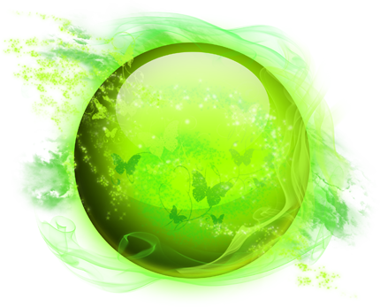 Whisper Of Magic (full Size) Shown On A Coloured Background - Sphere (430x347), Png Download