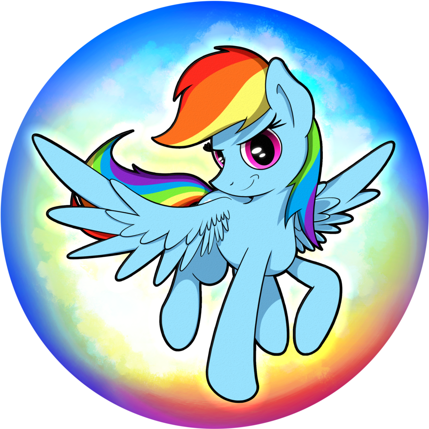 Rainbow Dash Pinkie Pie Twilight Sparkle Applejack - Cartoon (900x900), Png Download