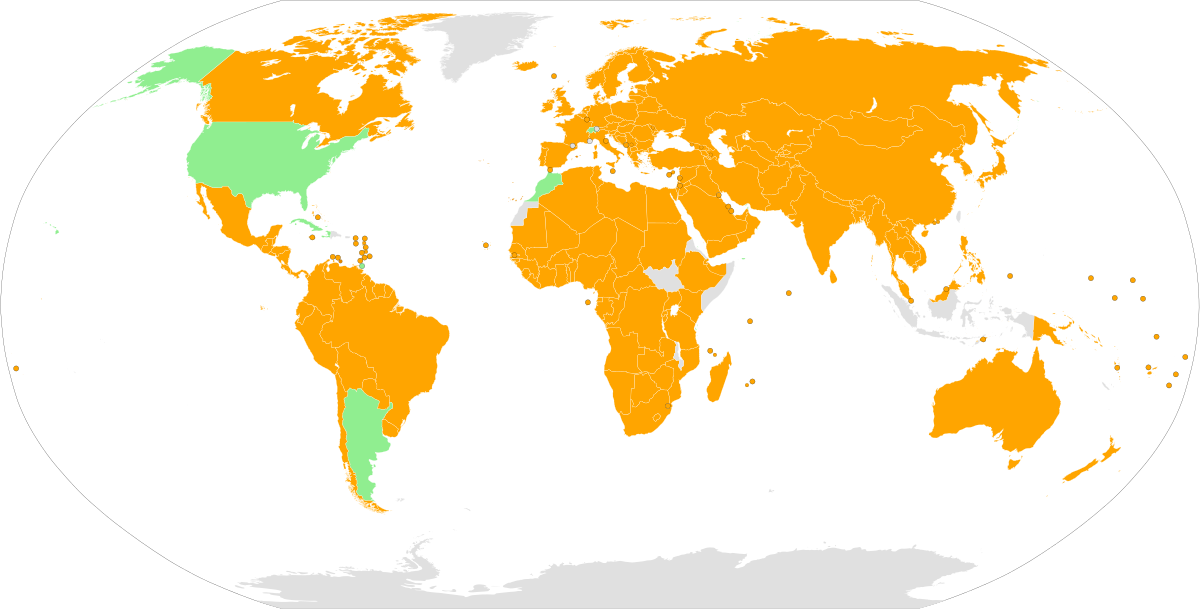 Countries In The World That Drive (1200x609), Png Download