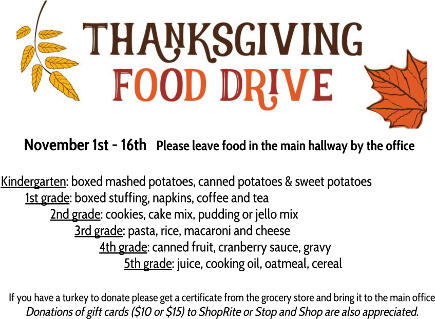 All Food Collected Will Benefit Pines Lake Families - Food Drive (960x720), Png Download