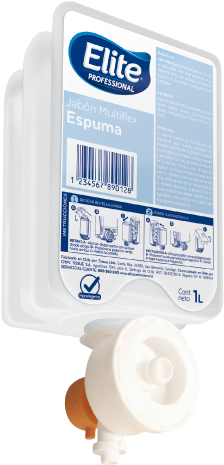 Jabón Espuma Multiflex 1 Litro X6 - Soap (501x500), Png Download