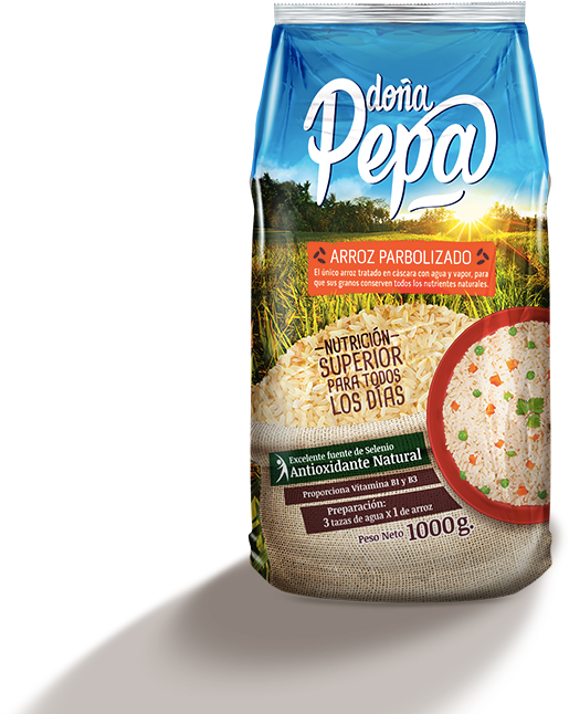 Doñapepa Doñapepa Doñapepa - Arroz Para Paella Colombia (627x720), Png Download