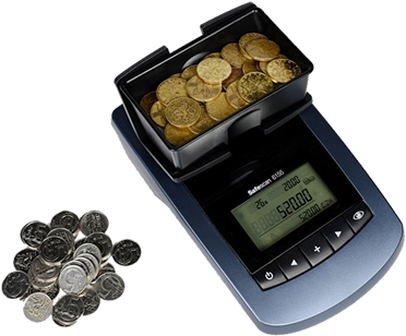 Buy A Money Cash Counter Online - Banknote Counter Banknote Euro Dollar Counting Banknote (404x333), Png Download