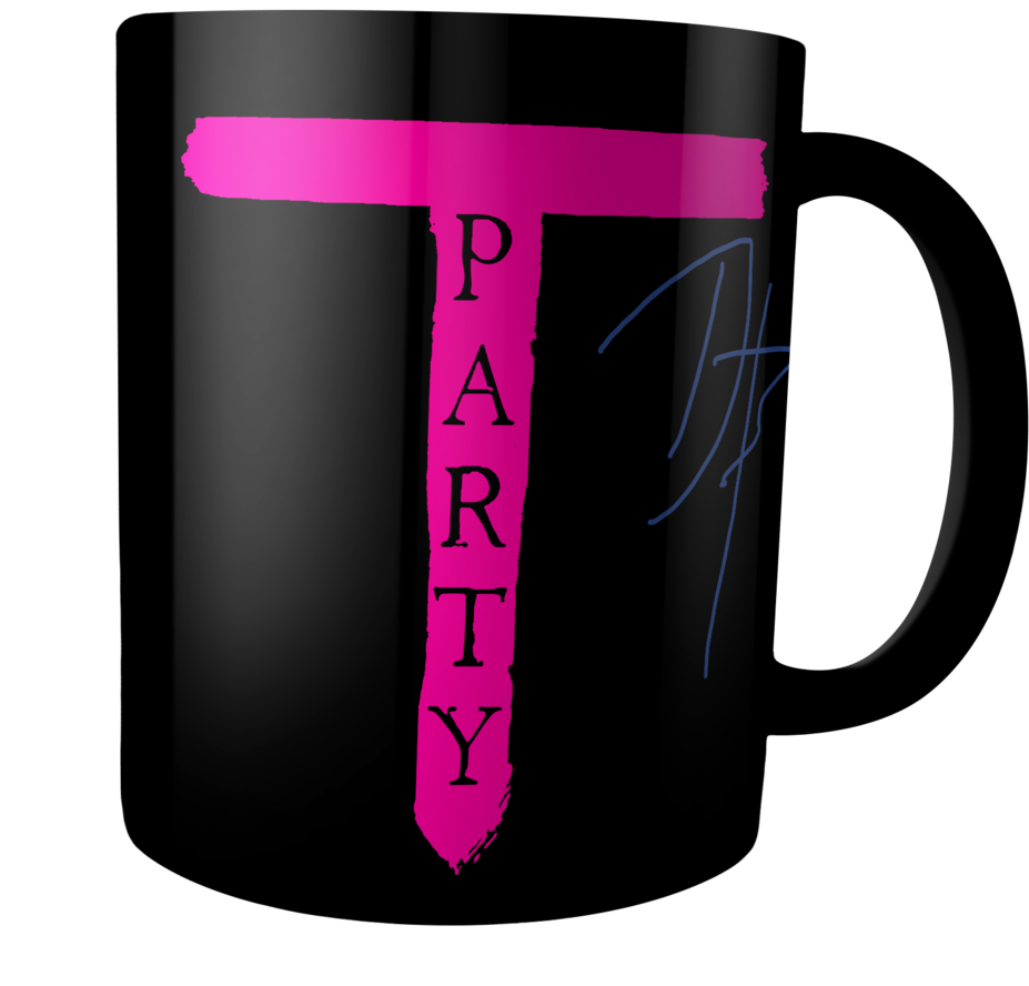 't Party' Black Mug - Mug (1024x964), Png Download