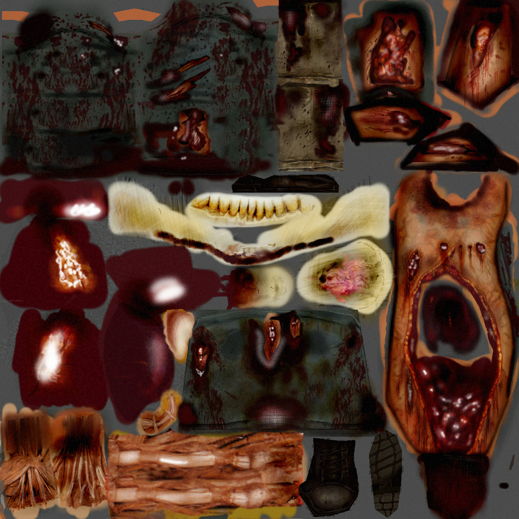 Zombie Classic - Zombie (1024x1024), Png Download