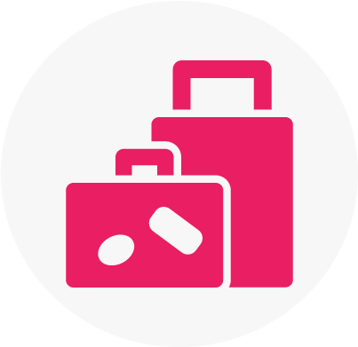 Maleta - Mes De Embarazo Se Puede Viajar En Avion (454x428), Png Download