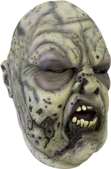 Detail Mask Has Fitted Features, So It Moves With You - Big Rotten Zombie Mask (560x560), Png Download