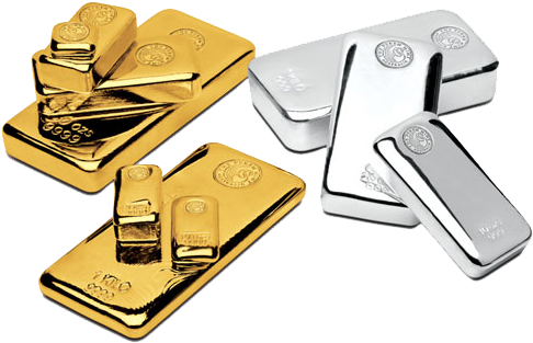 Gold And Silver Png (500x329), Png Download