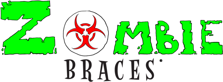 Zombie Braces (750x306), Png Download