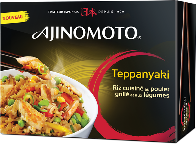 Teppanyaki Chicken With Rice - Teppanyaki Nouilles Aux Poulet (710x520), Png Download