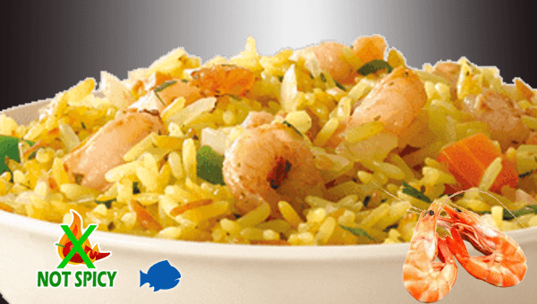 Fried Rice Shrimps - Fishaways (600x340), Png Download