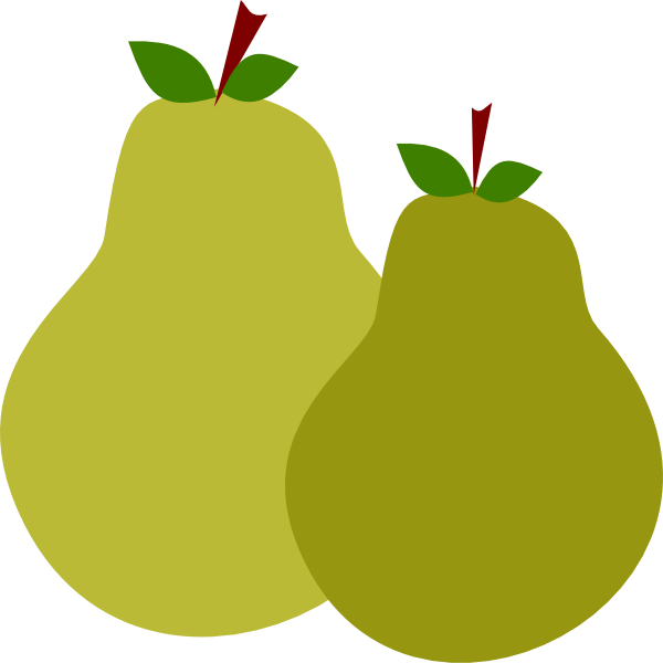 How To Set Use Pair Of Pears Icon Png - Pair Clipart (600x600), Png Download