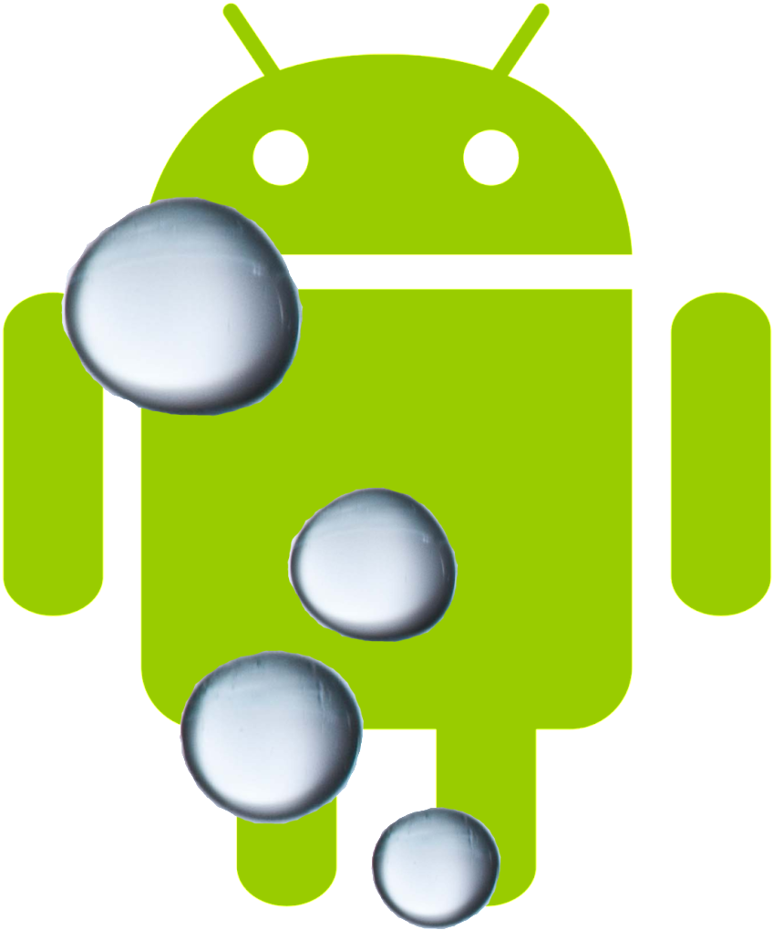 I Was Having A Cool Shower And My Brother Asked For - Logo De Android En Png (1012x1030), Png Download