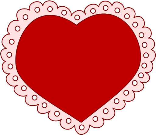 A Valentine's Day Tribute To Vegetables By Georgia - Valentines Day Heart Clipart (535x475), Png Download