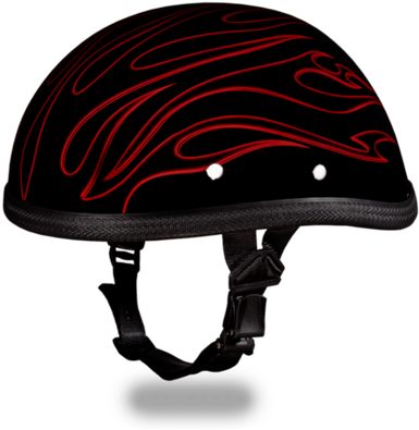 Red Flame - Helmet (500x500), Png Download