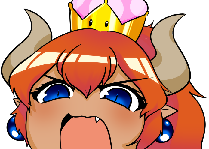 Redhead Bowsette*angry - Bowsette Meme (822x496), Png Download