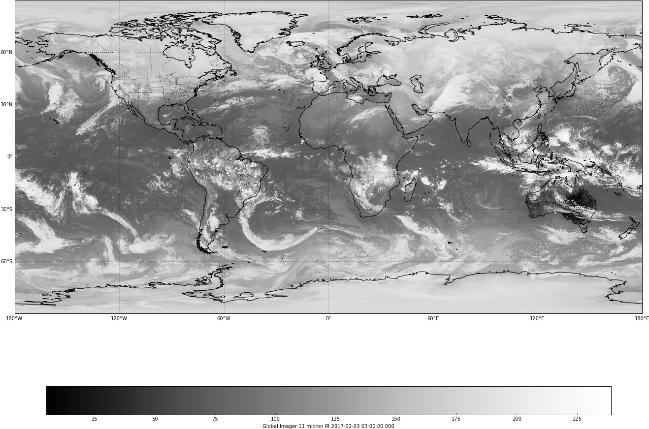 Plot Global Water Vapor Composite - Monochrome (1331x885), Png Download