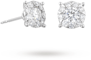 Masquerade 18ct White Gold - Bakers Square (350x350), Png Download