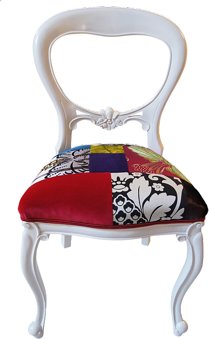 The White Painted Wood Brings A Beautiful Old Chair - Chair (448x706), Png Download